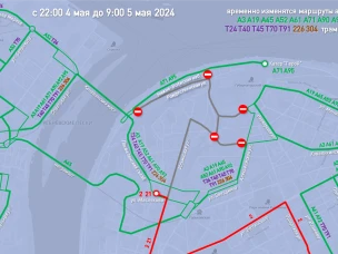 В связи с проведением Крестного хода будет изменена схема движения транспорта в Нижнем Новгороде